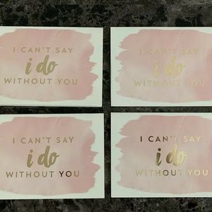 Bridesmaid Proposal Cards